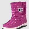 CHAMPION Boots Mit Allover-Logo Modell 'FLAKEY' - Pink