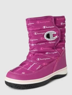 CHAMPION Boots Mit Allover-Logo Modell 'FLAKEY' - Pink