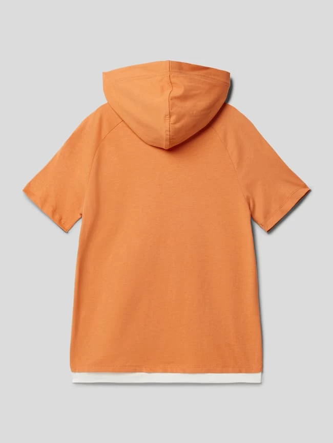 S.Oliver RED LABEL T-Shirt Mit Label-Patch - Orange 3 S.Oliver RED LABEL T-Shirt Mit Label-Patch - Orange – Bild 3