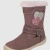 Tom Tailor Boots In Leder-Optik - Rosa