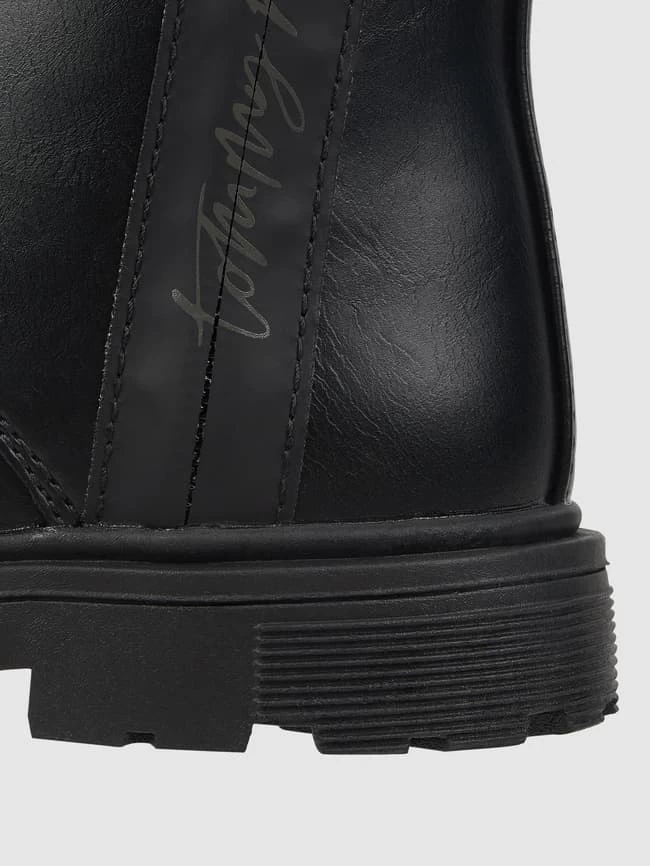 T.Hilfiger Kids Shoes Boots In Leder-Optik - Schwarz 2 T.Hilfiger Kids Shoes Boots In Leder-Optik - Schwarz – Bild 2