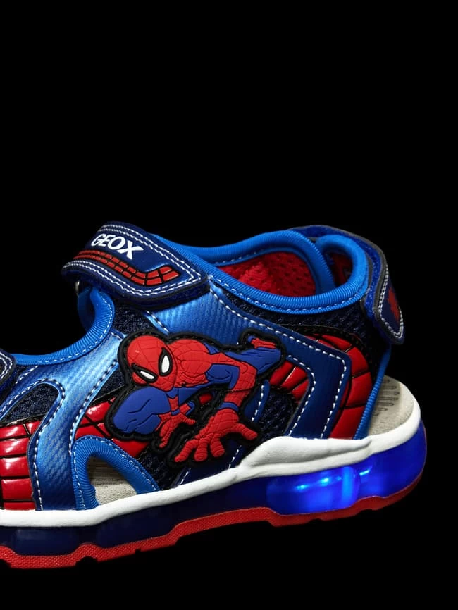 Geox Sandalen Mit Motiv-Detail Modell 'ANDROID' - Marineblau 3 Geox Sandalen Mit Motiv-Detail Modell 'ANDROID' - Marineblau – Bild 3