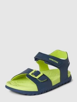 Geox Sandalen Mit Label-Detail Modell 'FUSBETTO' - Marineblau