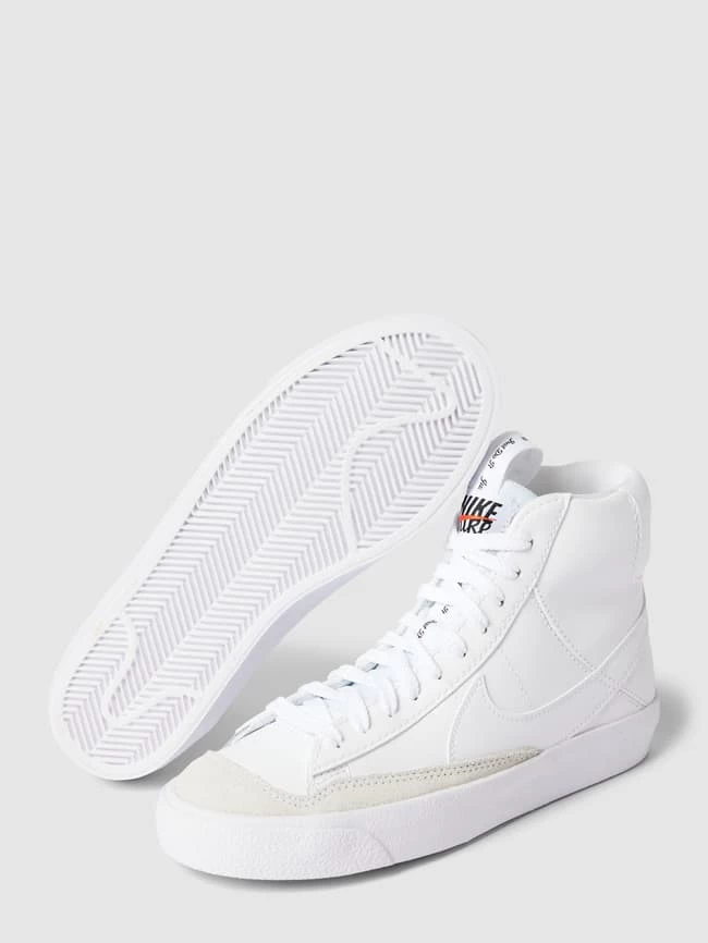 Nike High-Top-Sneaker Mit Kontrast-Besatz Modell 'Blazer' - Weiß 3 Nike High-Top-Sneaker Mit Kontrast-Besatz Modell 'Blazer' - Weiß – Bild 3