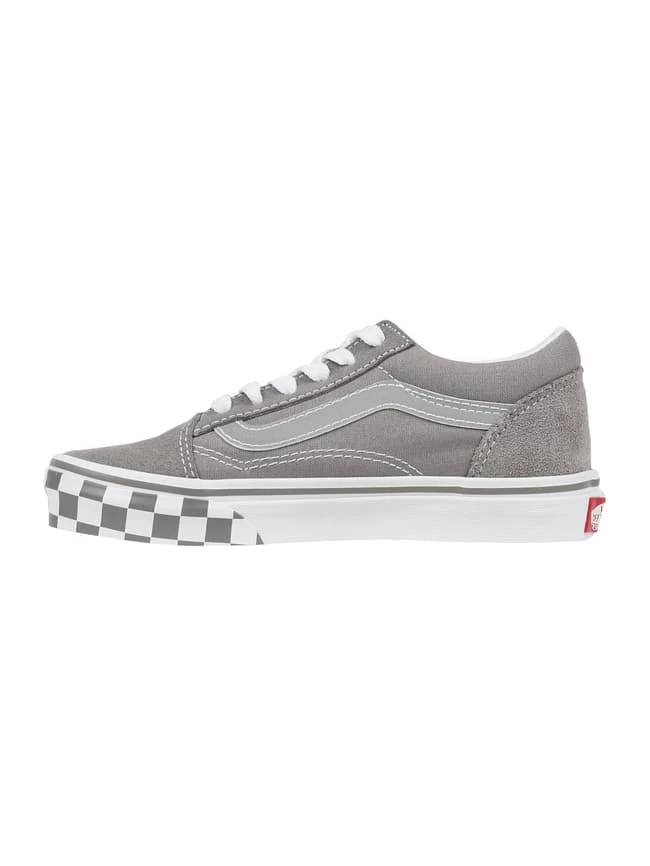 Vans Sneaker Mit Lederbesatz Modell 'Old Skool' - Hellgrau 3 Vans Sneaker Mit Lederbesatz Modell 'Old Skool' - Hellgrau – Bild 3