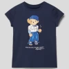 Polo Ralph Lauren Teens T-Shirt Mit Motiv-Print - Marineblau