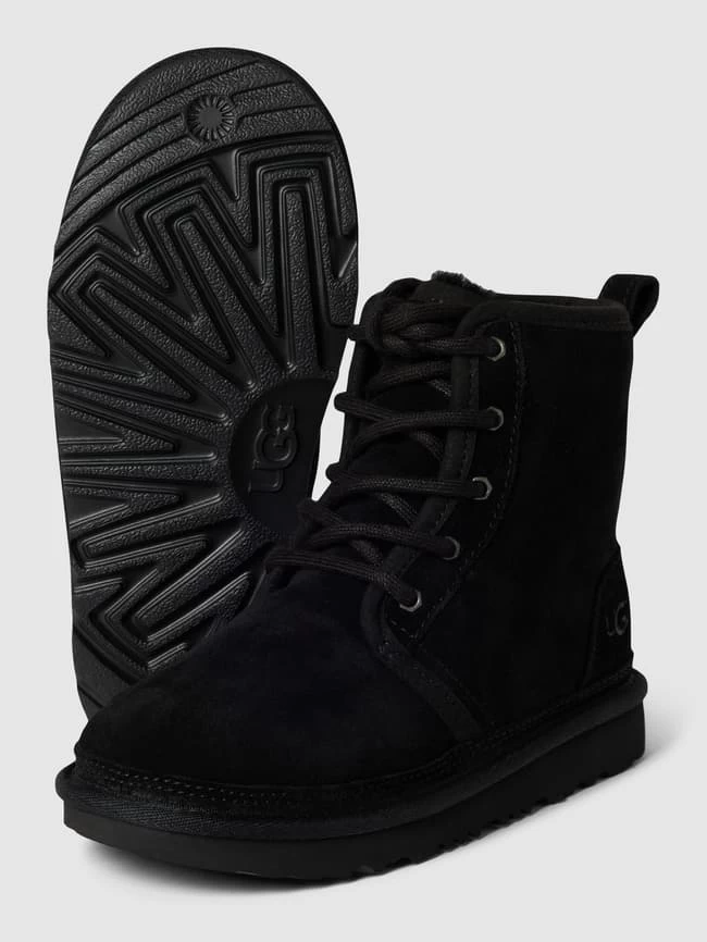 UGG Schnürboots Mit Label-Details Modell 'NEUMEL' - Schwarz 4 UGG Schnürboots Mit Label-Details Modell 'NEUMEL' - Schwarz – Bild 4