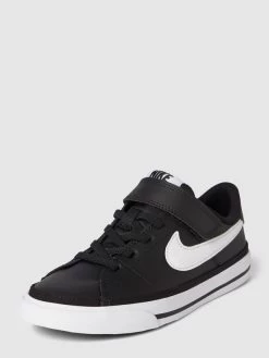 Nike Sneaker Mit Klettverschluss Modell 'Court Legacy' - Schwarz