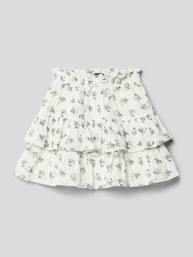 Basefield Rock In Stufen-Look - Weiß 1 Basefield Rock In Stufen-Look - Weiß