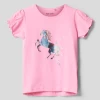 Blue Seven T-Shirt Mit Motiv-Print - Pink