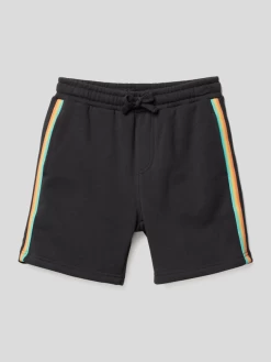 Rip Curl Sweatshorts Mit Galonstreifen - Schwarz