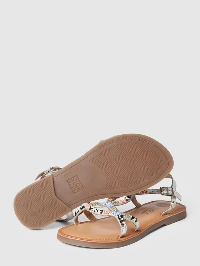 Gioseppo Zehentrenner Mit Label-Details Modell 'CASOLE' - Hellblau 3 Gioseppo Zehentrenner Mit Label-Details Modell 'CASOLE' - Hellblau – Bild 3