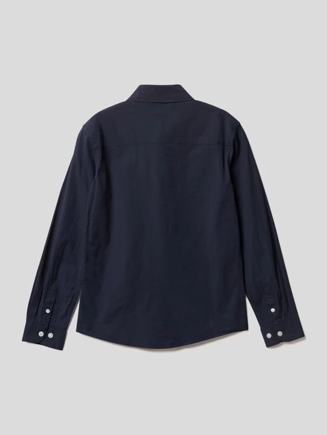 Tommy Hilfiger Teens Hemd Mit Logo-Stitching - Marineblau 3 Tommy Hilfiger Teens Hemd Mit Logo-Stitching - Marineblau – Bild 3