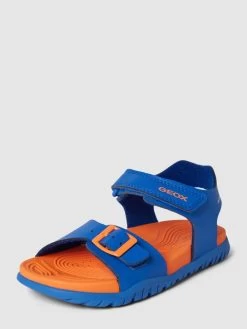 Geox Sandalen Mit Label-Detail Modell 'FUSBETTO' - Blau