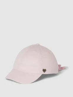 Kindermoden Kunterbunt 30 Barts Cap Aus Baumwolle Mit Label-Detail Modell 'Flamingo' - Hellrosa
