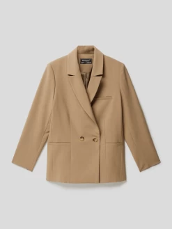 Blue Effect Blazer Mit Doppelreihiger Knopfleiste - Ecru