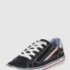 Tom Tailor Sneaker Mit Label-Details - Marineblau