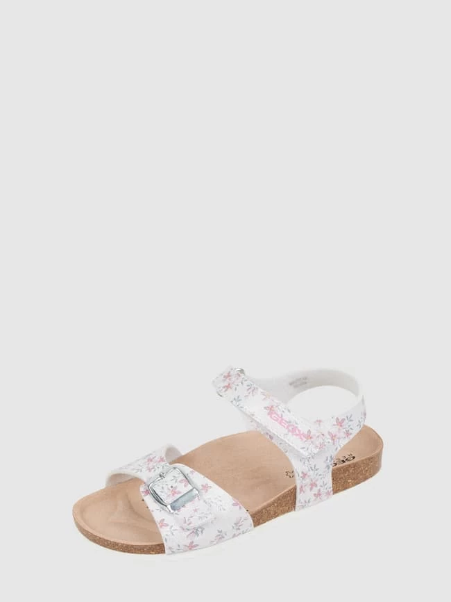 Geox Sandalen Mit Respira™-Sohle Modell 'Adriel' - Silber 1 Geox Sandalen Mit Respira™-Sohle Modell 'Adriel' - Silber