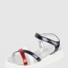 T.Hilfiger Kids Shoes Sandalen In Metallic-Optik Modell 'Debora' - Blau