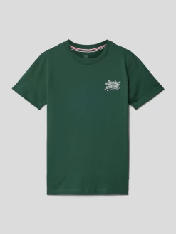 Jack & Jones T-Shirt Mit Label-Applikation - Grün