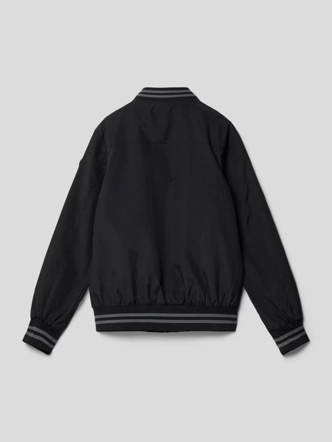 CARS JEANS Bomberjacke Mit Label-Detail Modell 'basecar' - Schwarz 3 CARS JEANS Bomberjacke Mit Label-Detail Modell 'basecar' - Schwarz – Bild 3