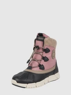 Geox Boots Mit Gummizug Modell 'Flexyper' - Wasserdicht - Pink
