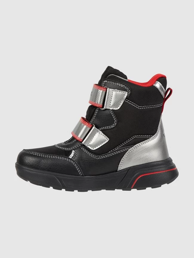Geox Boots Mit Klettverschlüssen Modell 'Sveggen' - Schwarz 3 Geox Boots Mit Klettverschlüssen Modell 'Sveggen' - Schwarz – Bild 3