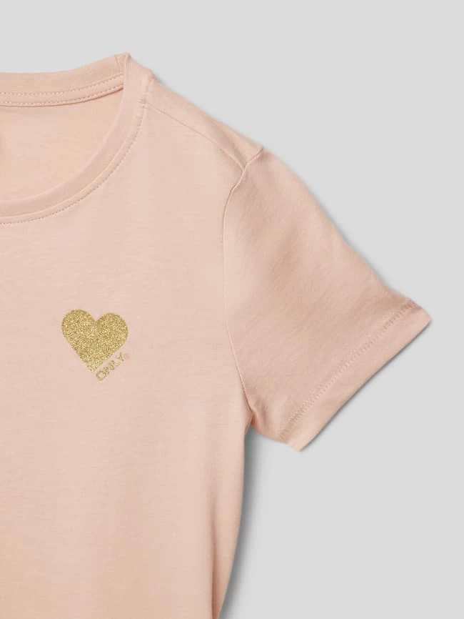 Only T-Shirt Aus Baumwolle Modell 'KOGKITA' - Altrosa 2 Only T-Shirt Aus Baumwolle Modell 'KOGKITA' - Altrosa – Bild 2