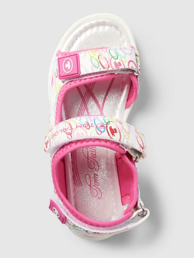 Tom Tailor Sandalen Mit Allover-Print - Pink 3 Tom Tailor Sandalen Mit Allover-Print - Pink – Bild 3