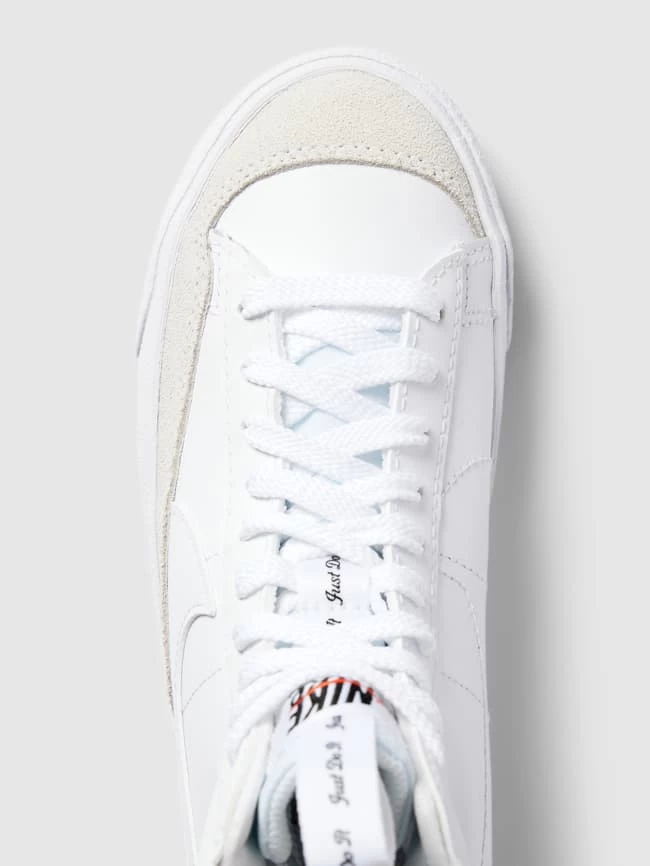 Nike High-Top-Sneaker Mit Kontrast-Besatz Modell 'Blazer' - Weiß 4 Nike High-Top-Sneaker Mit Kontrast-Besatz Modell 'Blazer' - Weiß – Bild 4