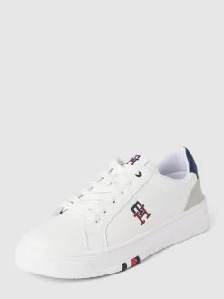 T.Hilfiger Kids Shoes Sneaker Mit Label-Prints Modell 'KAREEM' - Weiß