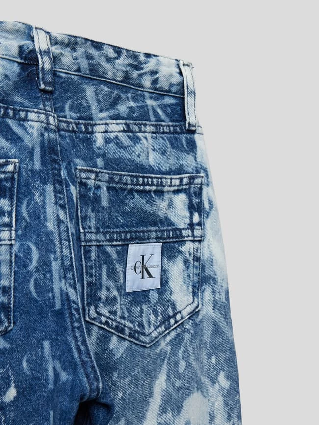 Calvin Klein Jeans Relaxed Fit Jeansshorts Im 5-Pocket-Design - Blau 2 Calvin Klein Jeans Relaxed Fit Jeansshorts Im 5-Pocket-Design - Blau – Bild 2