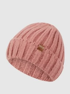 Maximo Mütze Mit Woll-Anteil - Altrosa