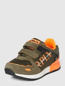 Replay Sneaker Mit Label-Details Modell 'SHOOT' - Khaki