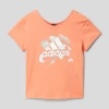 ADIDAS SPORTSWEAR T-Shirt Mit Label-Print - Apricot