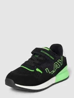 Replay Sneaker Mit Label-Details Modell 'SHOOT' - Schwarz