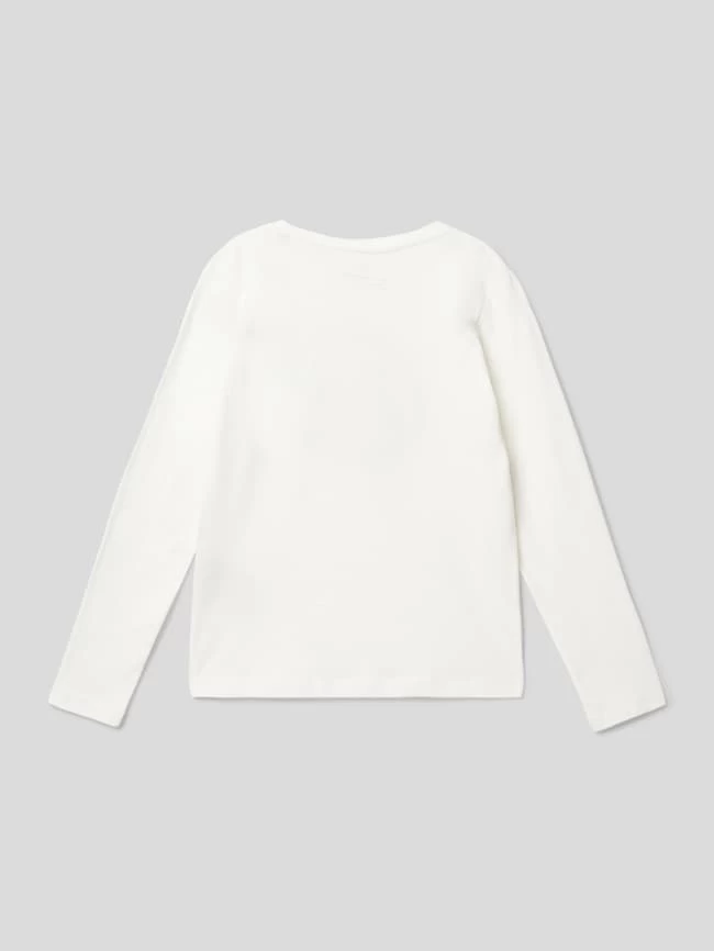 Jack & Jones Longsleeve Mit Label-Print - Offwhite 3 Jack & Jones Longsleeve Mit Label-Print - Offwhite – Bild 3