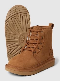 UGG Schnürboots Mit Label-Details Modell 'NEUMEL' - Camel -Kindermoden Kunterbunt 7525agi39h2j6iii957kke1l9cs3gkiba0o34lia6h1kajaj8p13gd2d9p1lckim8l9kql22aopkokaj9h3jeohi6ph3gcj368r3ic1kc4q68eb1chh6acpnc8q64dr4chijac8