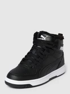Puma High Top Sneaker Mit Label-Details Modell 'JOY' - Schwarz