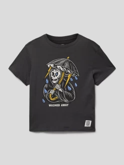 Element T-Shirt Mit Motiv-Print - Schwarz