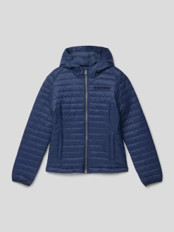 Raizzed Steppjacke Mit Label-Stitching Modell 'CHEYENNE' - Marineblau