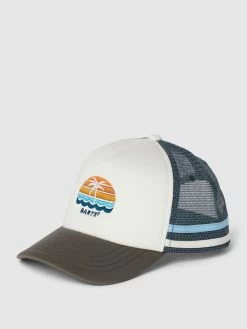 Barts Cap Mit Label-Stitching - Blau