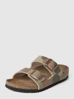 Birkenstock Sandalen Mit Camouflage-Muster Modell 'Arizona' - Sand