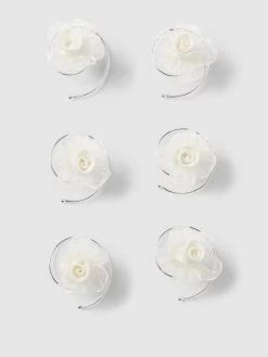 Weise Anstecknadel In Metallic Im 3er-Pack - Ecru