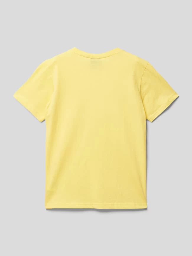 CHAMPION T-Shirt Mit Label-Print - Gelb 3 CHAMPION T-Shirt Mit Label-Print - Gelb – Bild 3