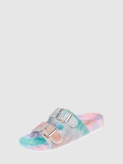 Colors Of California Sandalen Mit Strasssteinen - Helltürkis