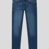 Jack & Jones Slim Fit Jeans Mit Stretch-Anteil Modell 'GLENN' - Blau
