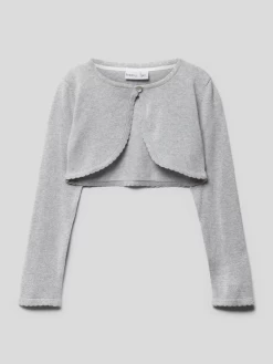 Happy Girls Bolero Mit Effektgarn - Silber Meliert