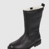 Geox Stiefel Aus Leder Modell 'Shaylax' - Schwarz