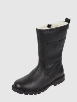 Geox Stiefel Aus Leder Modell 'Shaylax' - Schwarz
